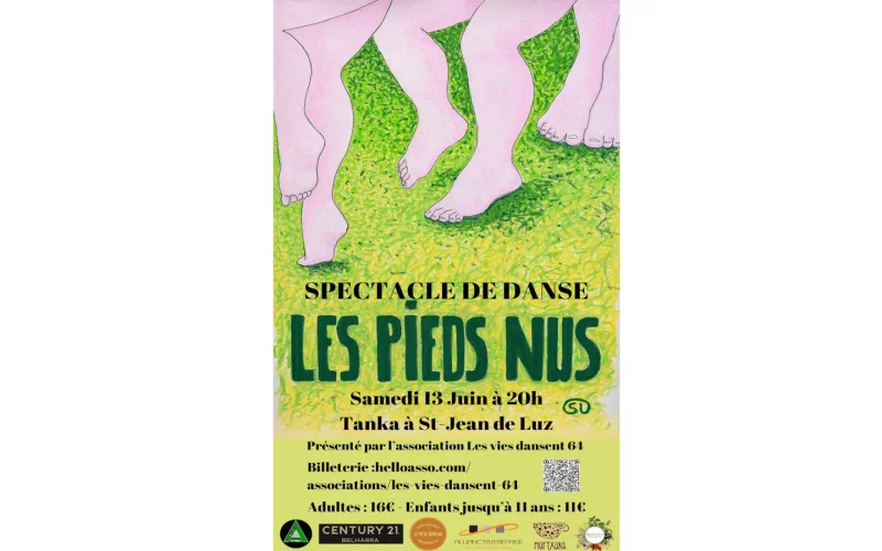 Spectacle de danse "les pieds nus"