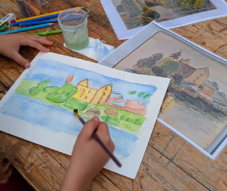 Atelier ARCHIPAT 6/12 ans "SAISON : PAYSAGES" : Lecture de paysage