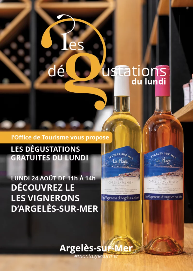 LES DÉGUSTATIONS DU LUNDI