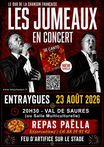 Concert avec Les Jumeaux
