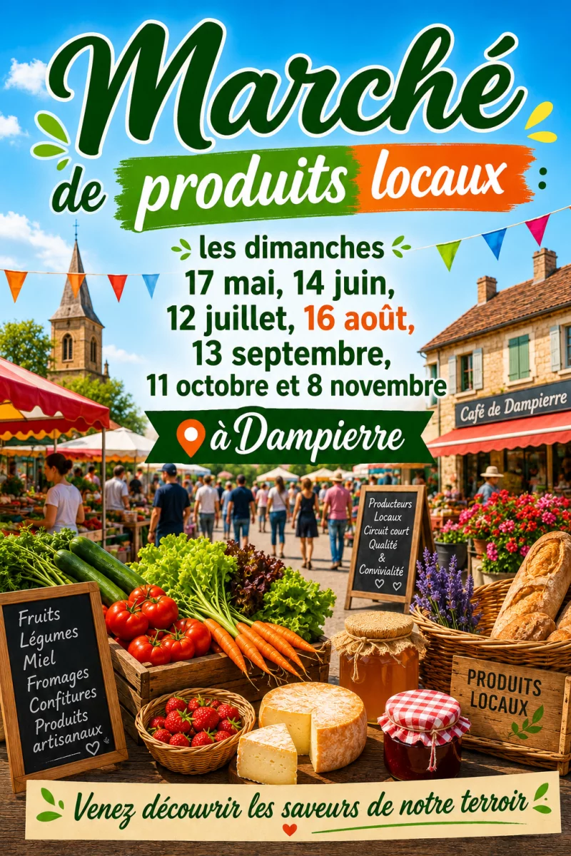 Marché de producteurs locaux