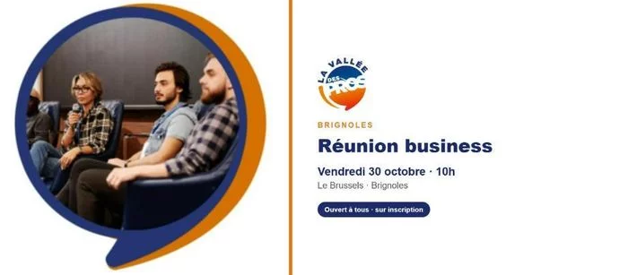 La Vallée des Pros · Réunion business Brignoles