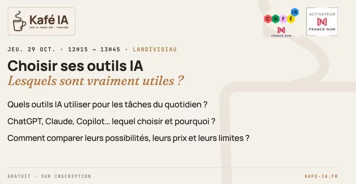 Kafé IA - Choisir ses outils IA pour son entreprise