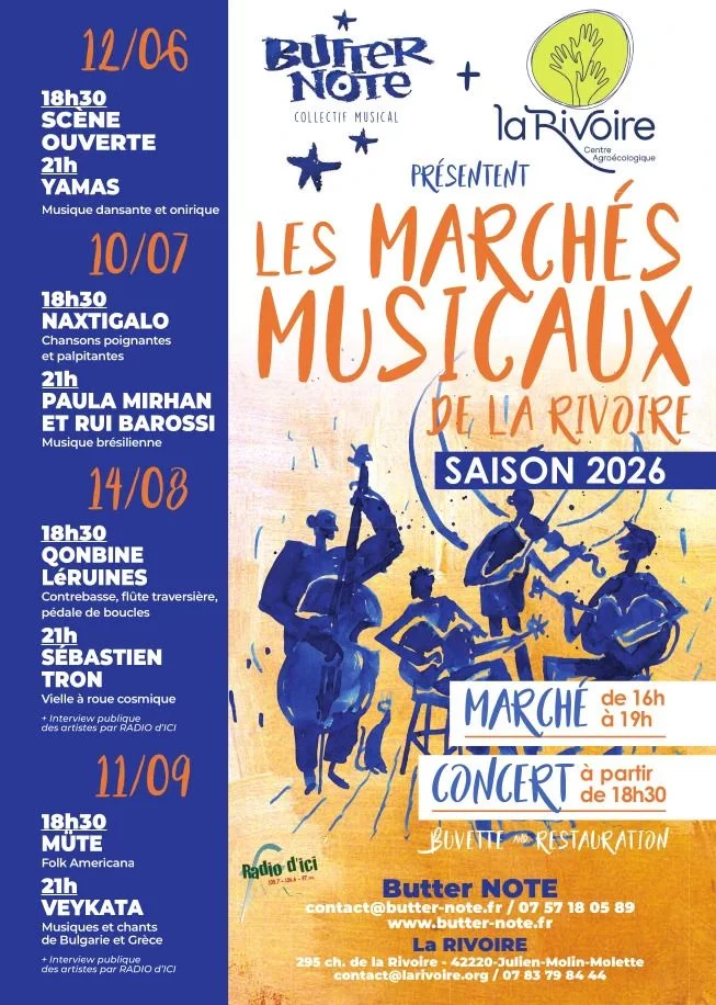 4ème Marché Musical de La Rivoire 2026