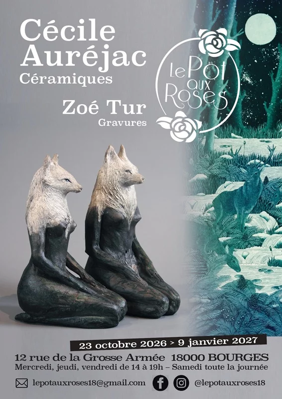 EXPOSITION : Cécile Auréjac & Zoé Tur