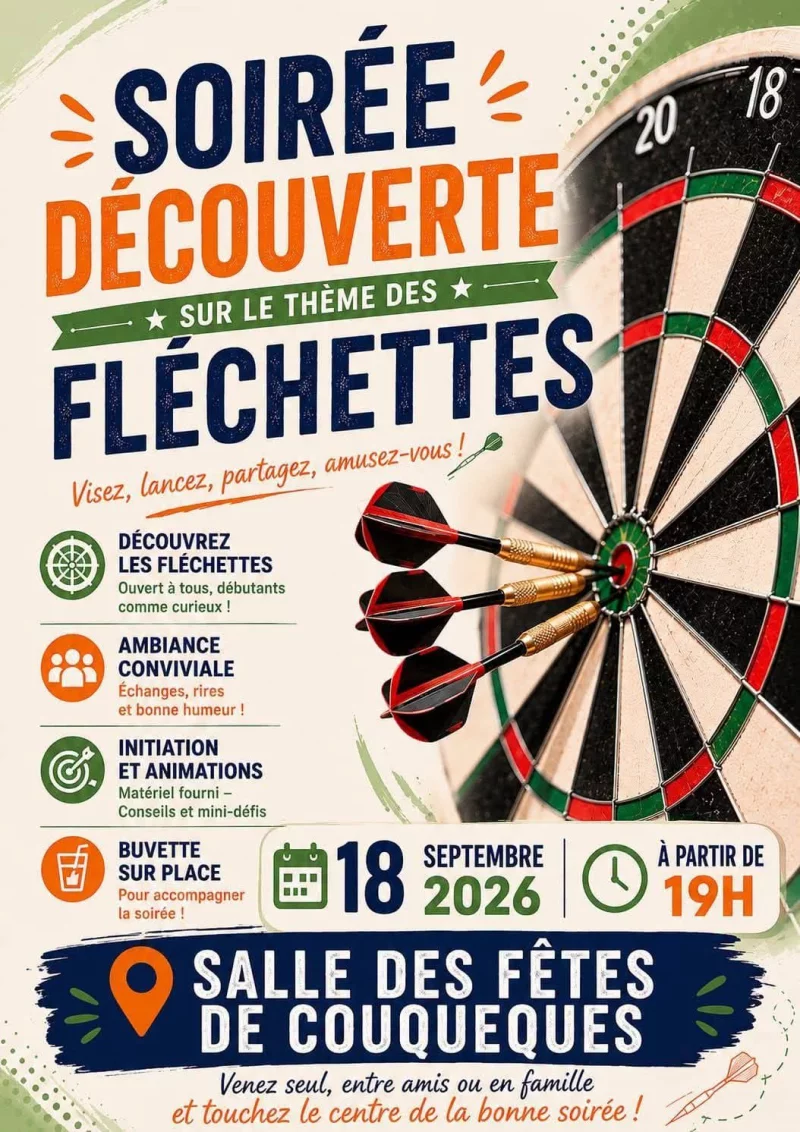Soirée Découverte : Fléchettes