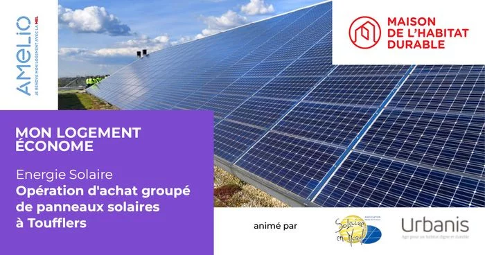 Opération achat groupé de panneaux solaires à Toufflers