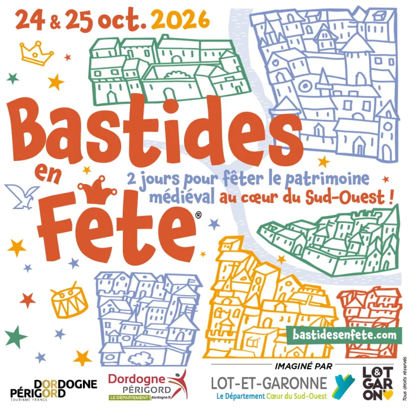 Bastides en fête : Visite racontée de la bastide