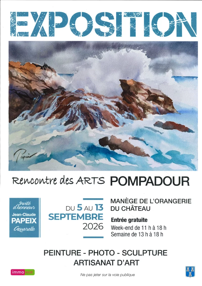 Exposition : Rencontre des Arts Pompadour