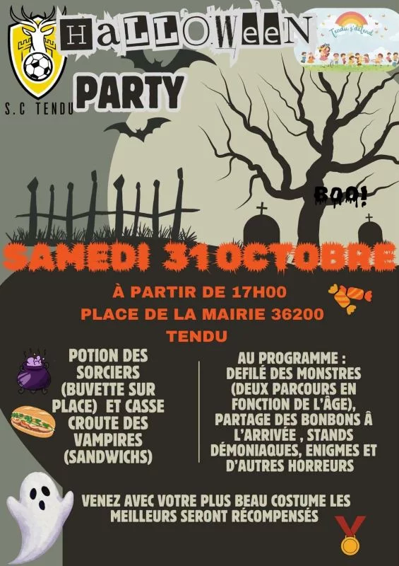 Halloween à Tendu