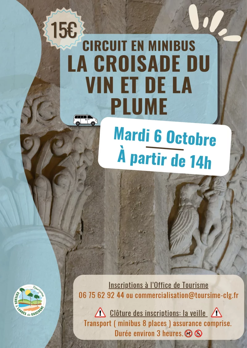 Mini-Circuit : La Croisade du Vin et de la Plume
