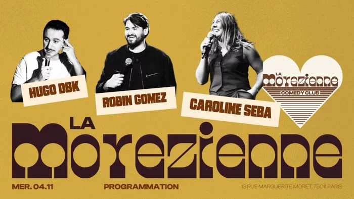 HUGO DBK, ROBIN GOMEZ & CAROLINE SEBA