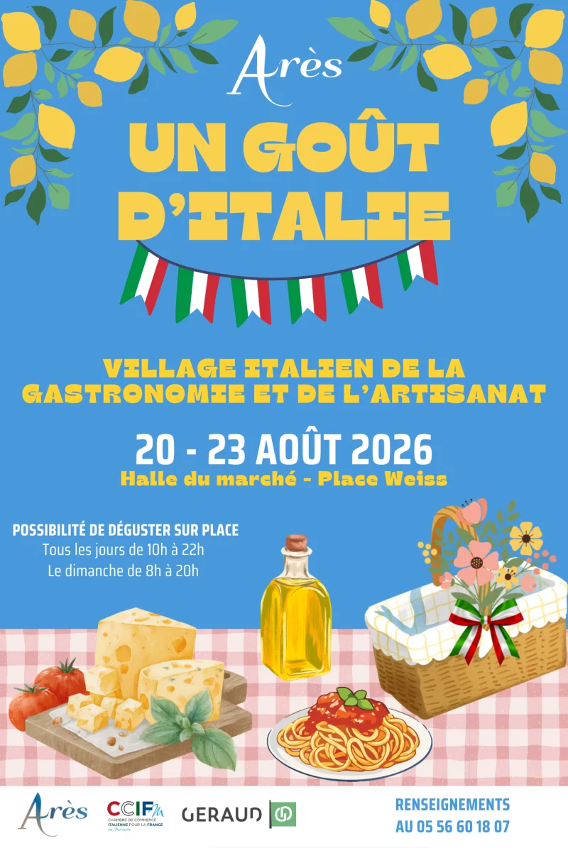 ANNULÉ - Un goût d'Italie - Village italien de la gastronomie et de l'artisanat