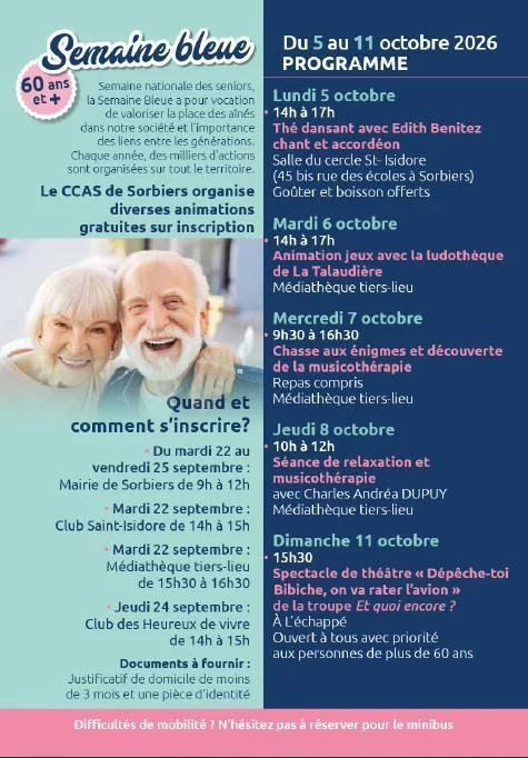 Semaine bleue