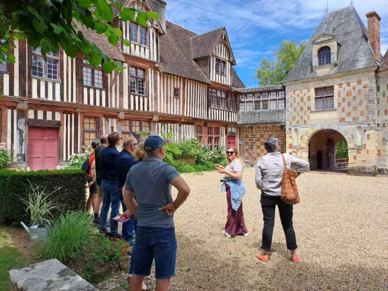 Visites guidées flash du chateau de Saint-Germain-de-Livet