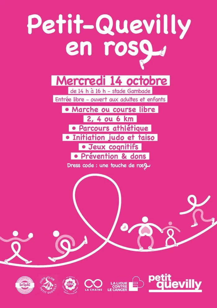 Petit-Quevilly en rose