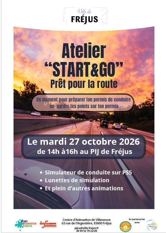 Atelier de sensibilisation aux dangers
de la route