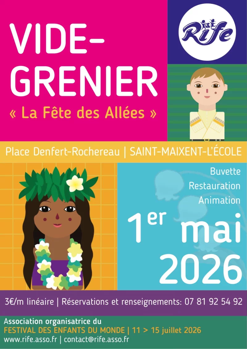 Vide-grenier - "La Fête des allées"
