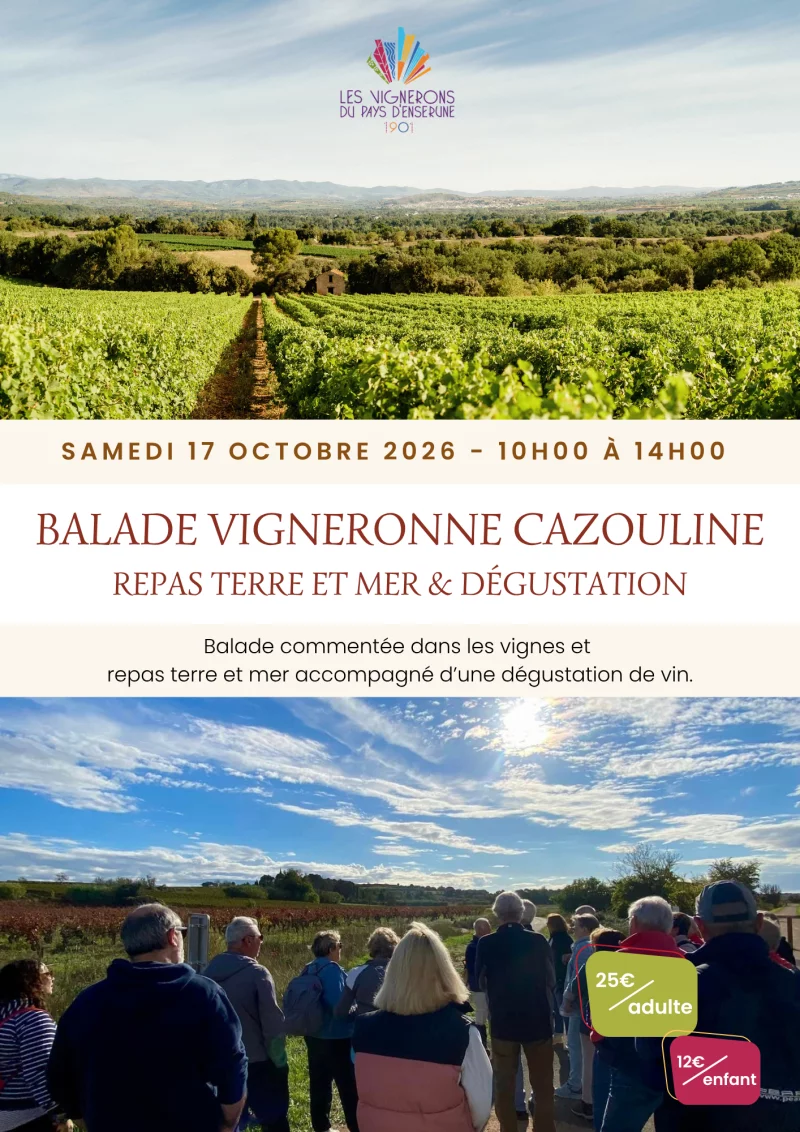 BALADE VIGNERONNE CAZOULINE