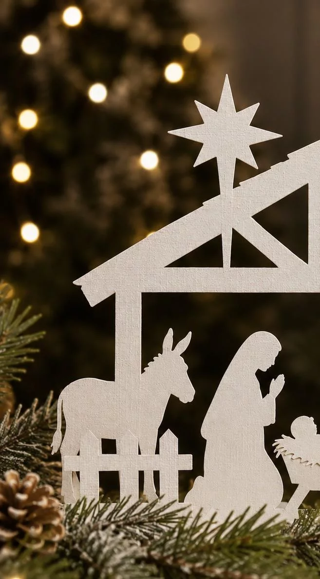 Atelier de Noël : Crèche en papier découpé (Adulte)