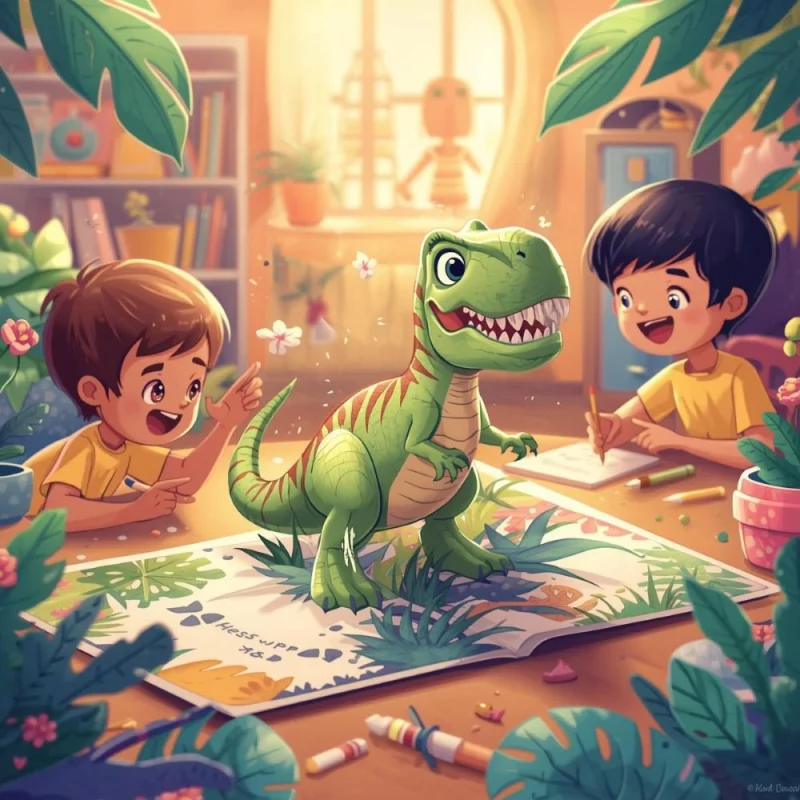 Atelier "dinosaures" au Planétarium Ludiver