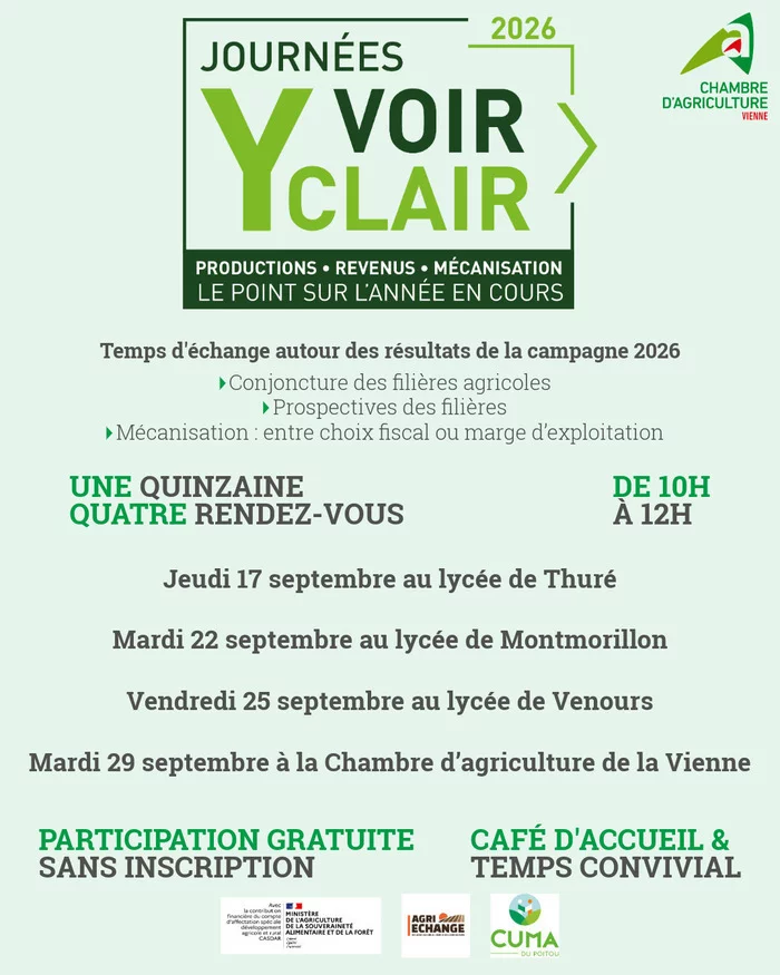 Journée Y voir clair 2026 - Venours