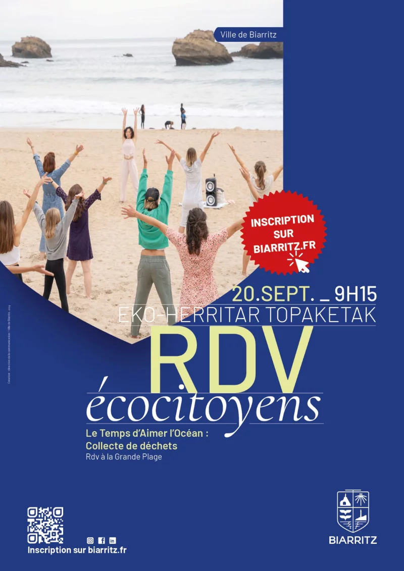 Rendez-vous  écocitoyen : Le Temps d'Aimer l'Océan, Collecte de déchets