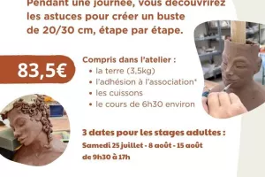 Stage de Céramique cet été à Cintegabelle