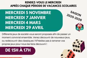 Après-midi jeux de société au Cadran