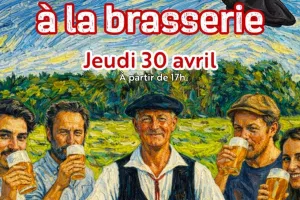 Afterworks à la brasserie