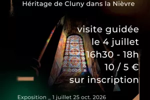 Visite guidée de l'exposition temporaire "Pour l'éternité. Héritage de Cluny dans la Nièvre"