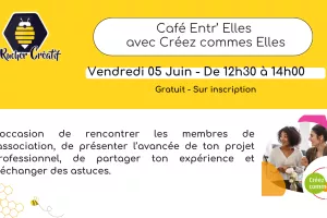 Café Entr'Elles avec Créez Comme Elles