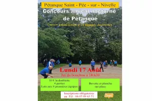 Concours amical nocturne de Pétanque