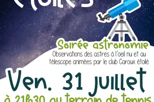SOIREE CLUB ASTRO : DANS LES ETOILES