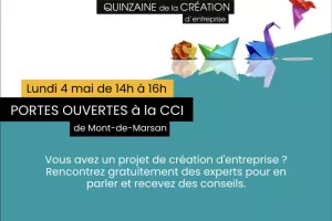 Portes ouvertes - Créez votre entreprise, pourquoi pas vous ?