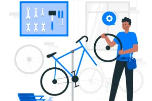Atelier auto-réparation vélo