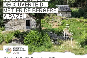 Visite d'estive : découverte du métier de bergère à Razel