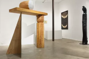 Exposition Sculptures "Comme un paysage" de Roland Cognet au carré d’art Louis-Jeanjean