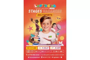 Stages multisports enfants "Le P'tit Club"