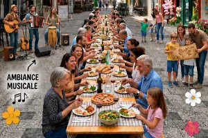 Tablée conviviale du Quartier Haute-Vienne