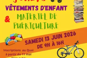 Bourse aux jouets et vêtements d'enfants