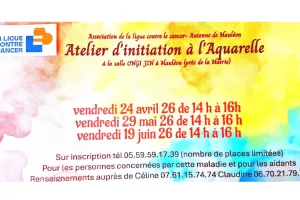 Atelier d'initiation à l'aquarelle