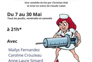 Café théâtre Le Zèbre : Rien sous la blouse