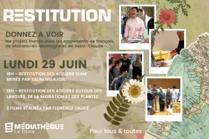 Médiathèque Le Dôme : Restitution