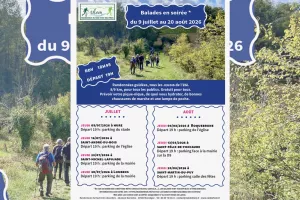 Balade en soirée à Hure