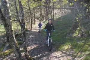 Sortie trottinette de descente