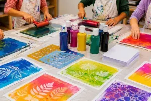 Atelier 4-10 ans : Gelli Plate