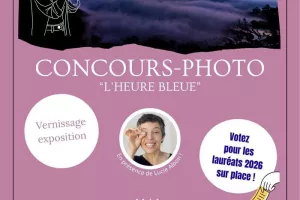 Vernissage et lauréats exposition concours-photo "L'heure bleue"