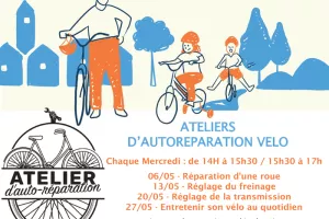 Atelier d'auto-réparation vélo