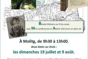 Charles Stanislas L'Éveillé ou L'eau ingénieuse • Balade & Atelier d'écriture